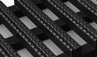 Crossgrip PVC: Roof walkway matting