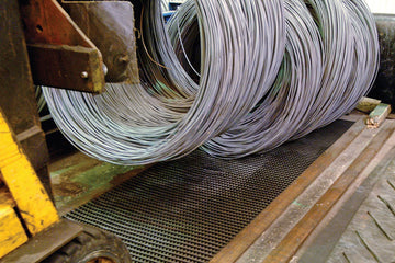 Flexigrid is heavy-duty matting designed for industrial workplaces.