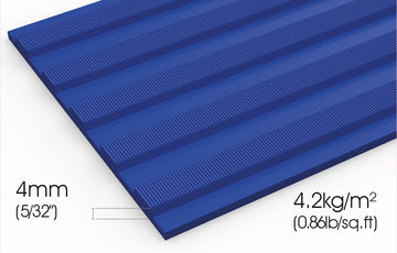 Flexi Tred is heavy-duty workplace matting that insulates from electrical shock. 