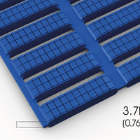 Floorline is lightweight and slip-resistant barefoot matting.