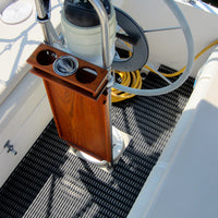 Heronair's slip resistance and open grid makes it perfect for marine environments.