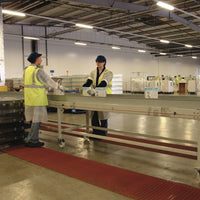 Herongripa helps keep this production line free from hazardous material.