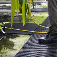 Vynagrip's two-layer construction provides comfortable cushioning for standing employees.