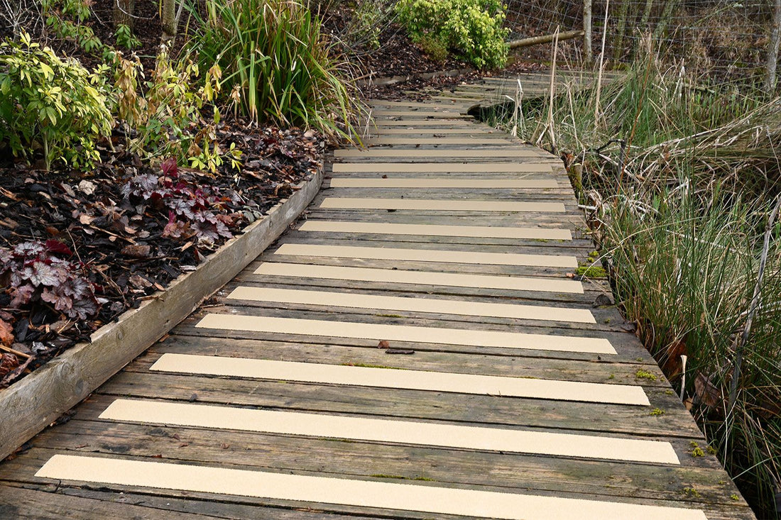 Anti-Slip GRP Decking Strips