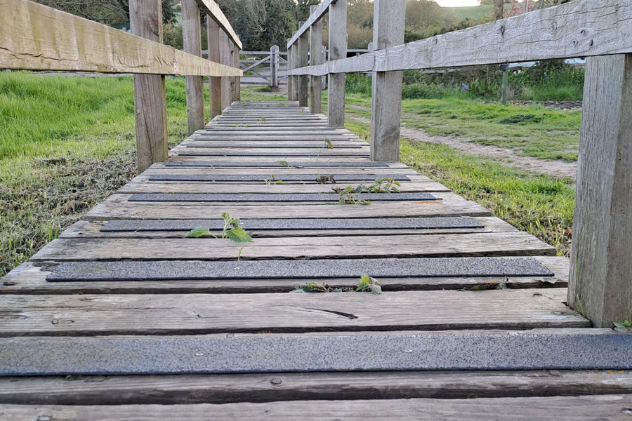 Anti-Slip GRP Decking Strips