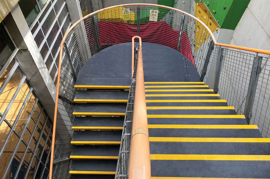 Anti-Slip GRP Stair Tread Covers
