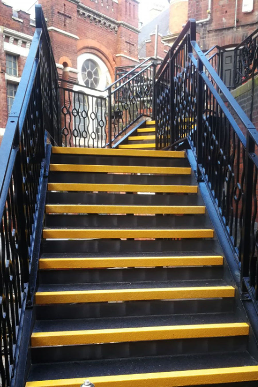 Anti-Slip GRP Stair Tread Covers