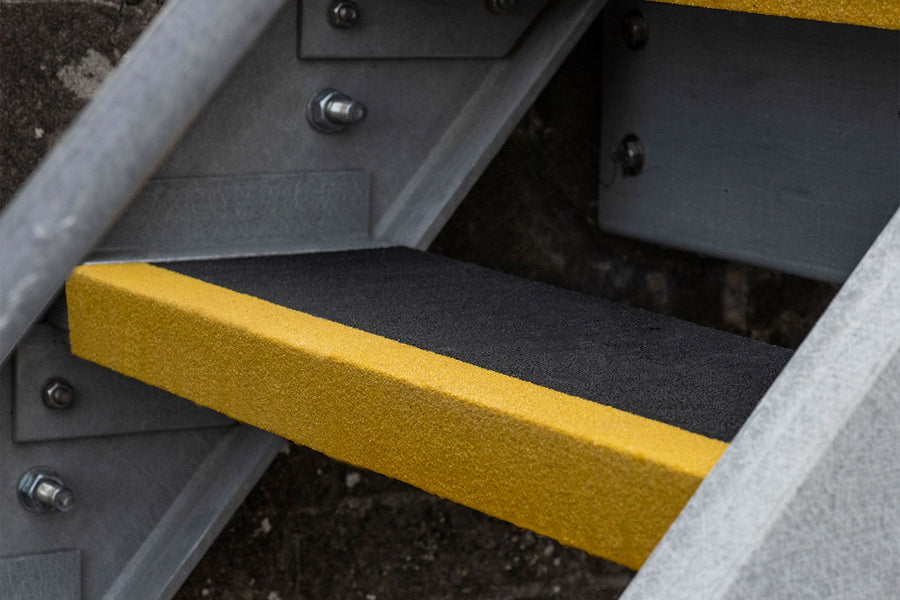 Anti-Slip GRP Stair Tread Covers