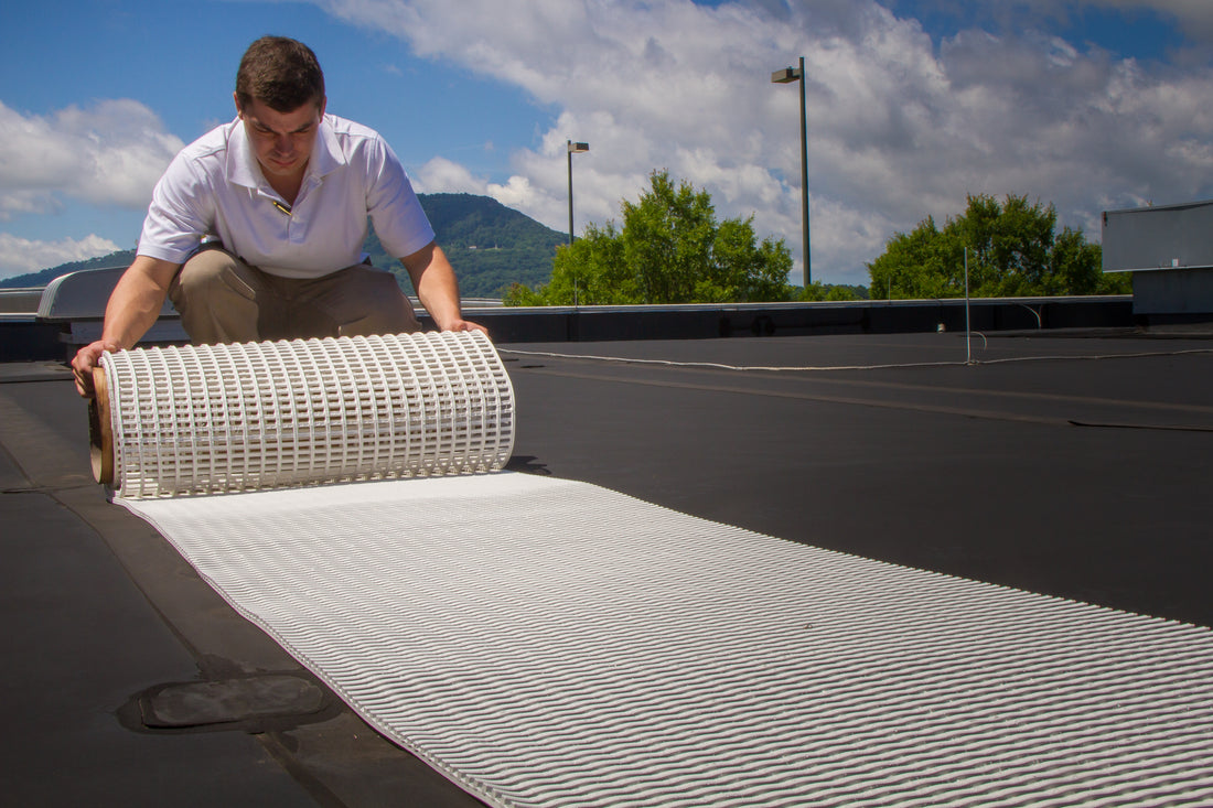 Crossgrip TPO comes in a roll format.