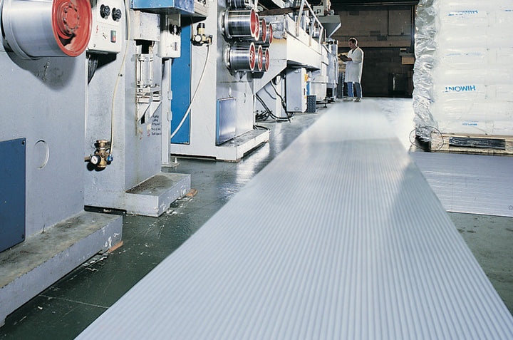 Flexi Tred helps to protect employees in this workplace from electrical shock. 