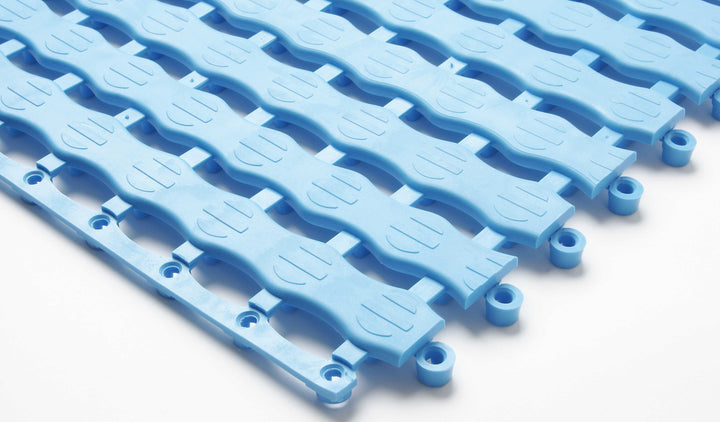 Herontile comes in a standard tile size and easily locks together. 