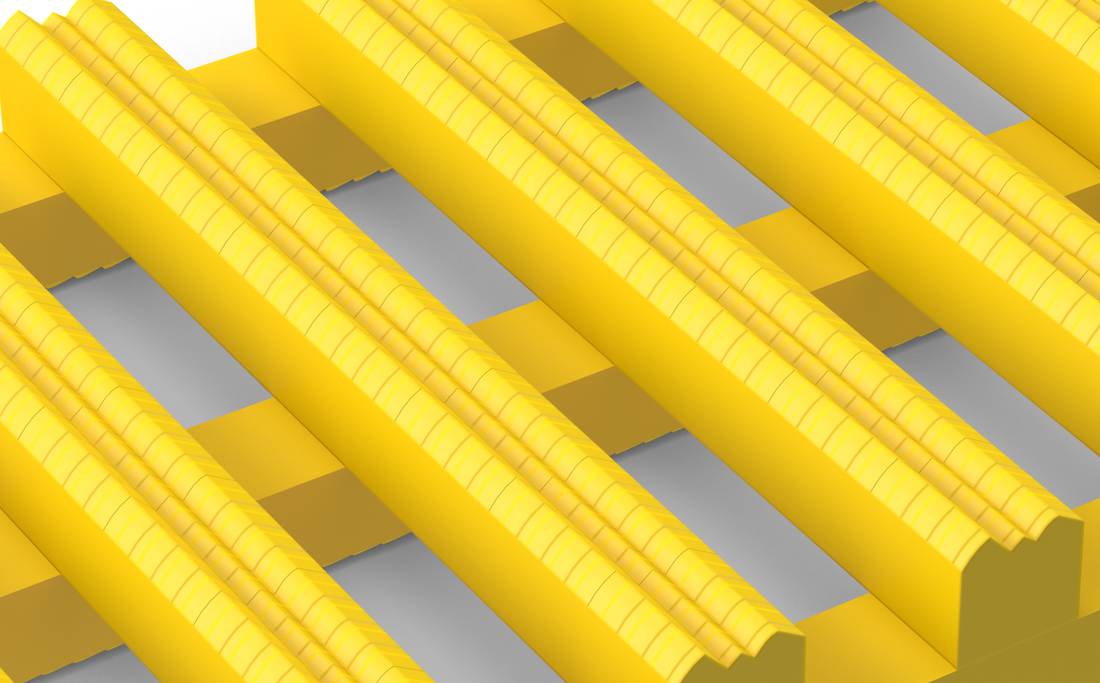 Crossgrip TPO: Roof walkway matting