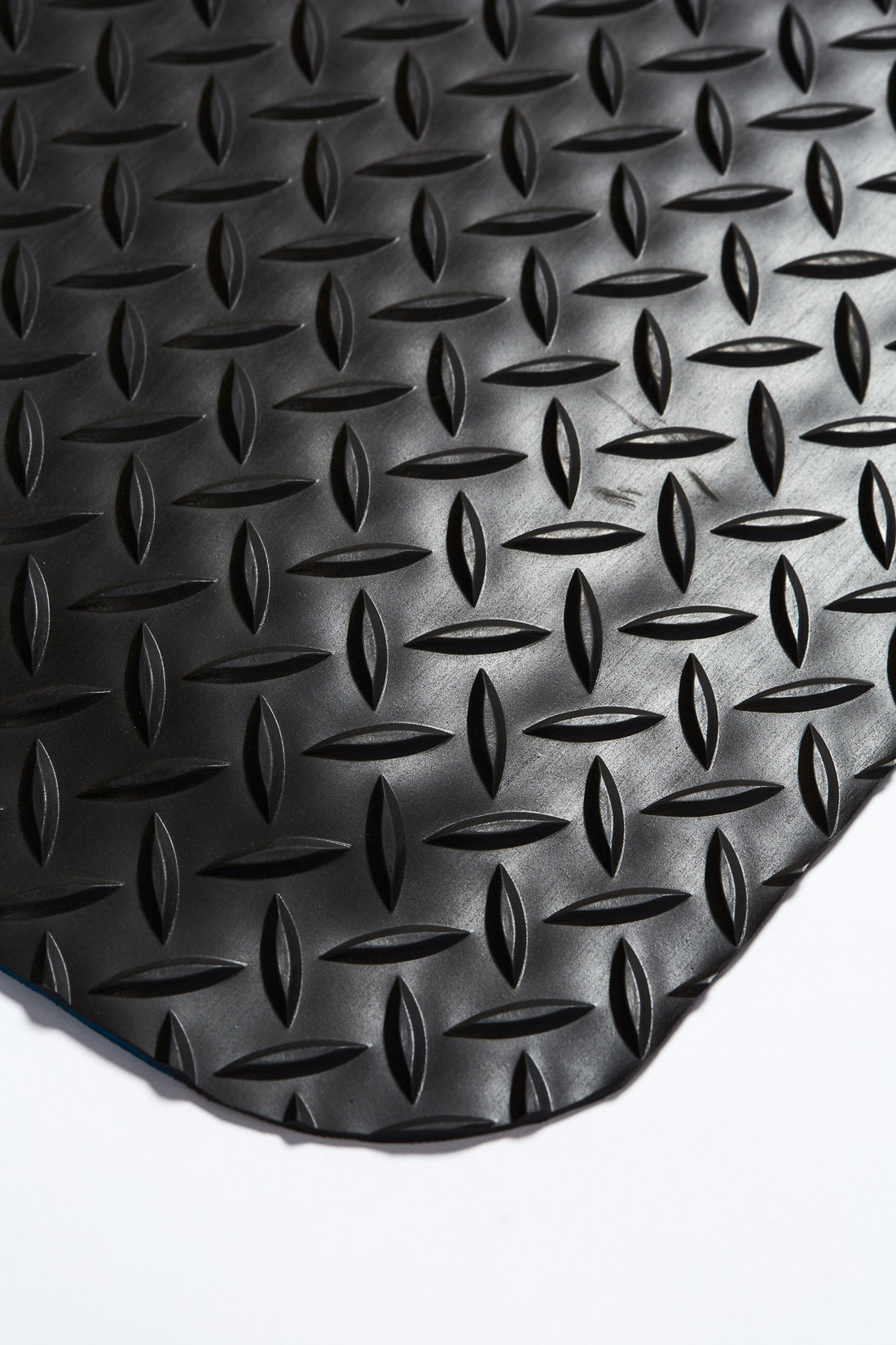 Zed Chex is workplace matting in a checker-plate design. 