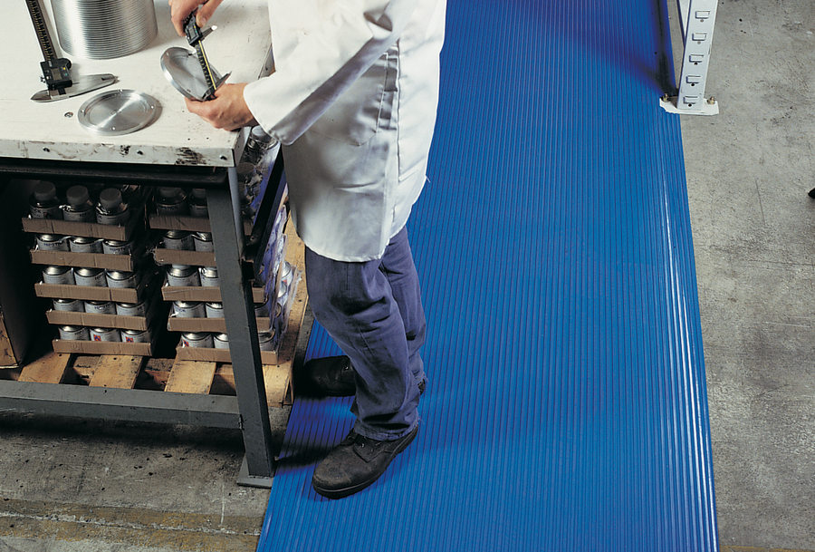 Zed Tred matting provides comfort underfoot. 
